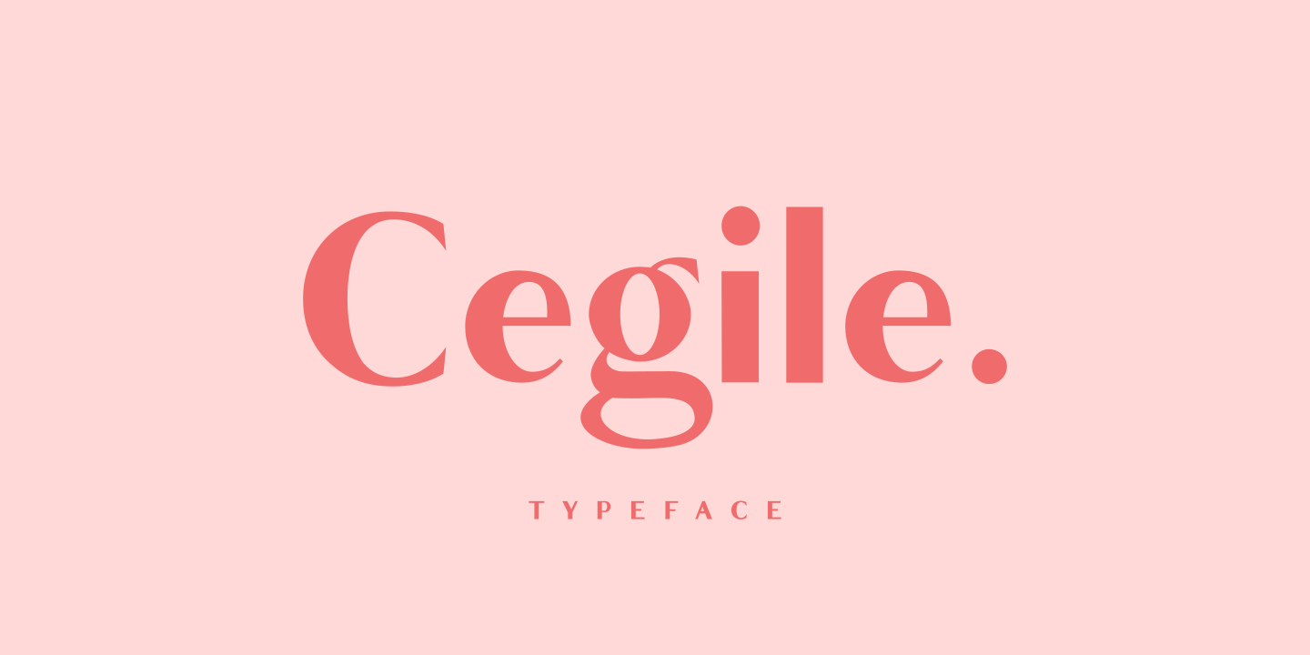Cagile SemiBold Font preview